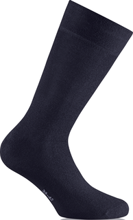 Rohner Day Sock Crew Basic Bamboo Navy Blue - 2 Pairs